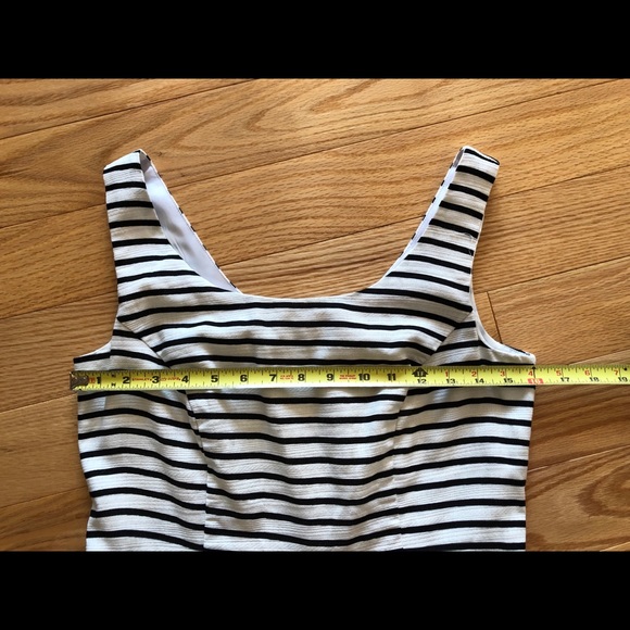 Tiana B Black Stripe Dress - Picture 8 of 8